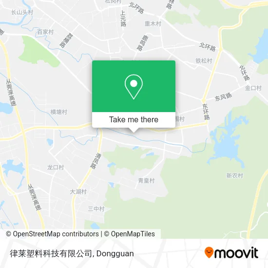 律莱塑料科技有限公司 map