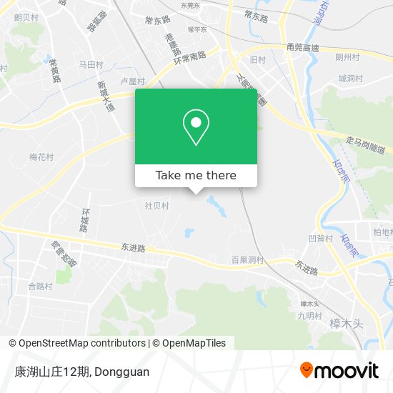 康湖山庄12期 map