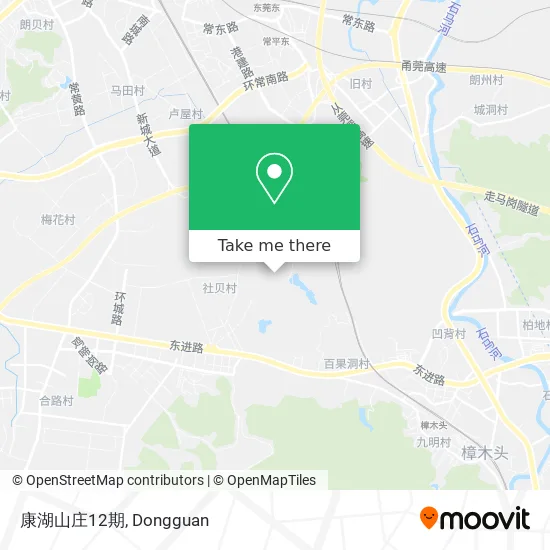 康湖山庄12期 map