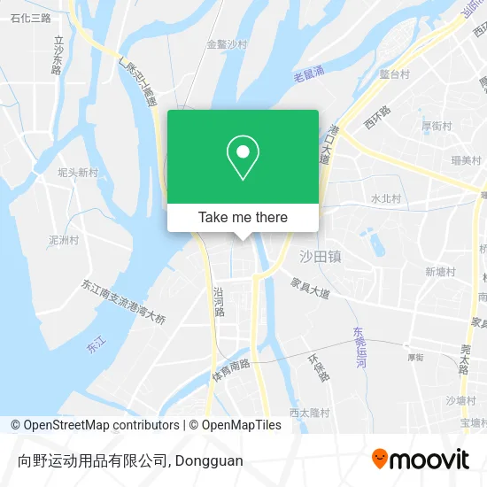 向野运动用品有限公司 map