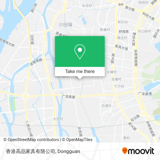 香港高品家具有限公司 map