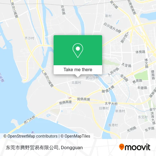 东莞市腾野贸易有限公司 map