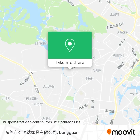东莞市金茂达家具有限公司 map