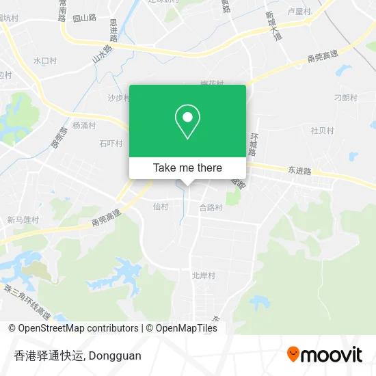 香港驿通快运 map