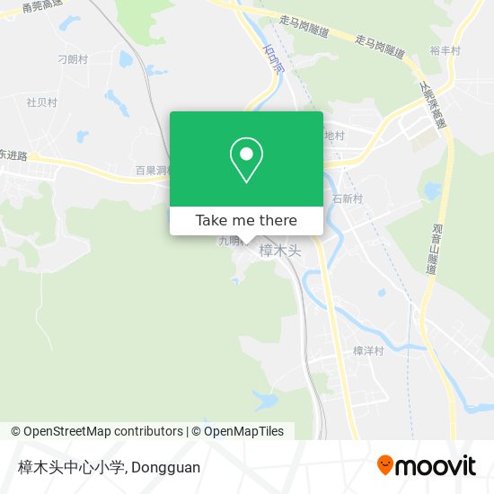 樟木头中心小学 map