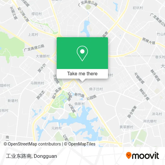 工业东路南 map