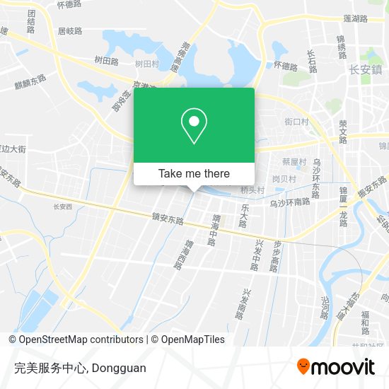 完美服务中心 map