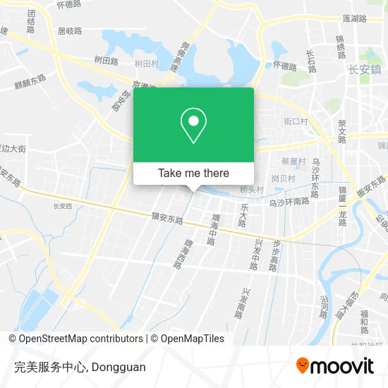 完美服务中心 map
