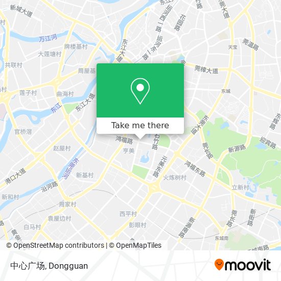 中心广场 map