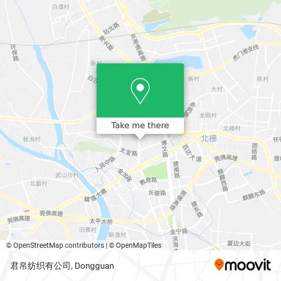 君帛纺织有公司 map