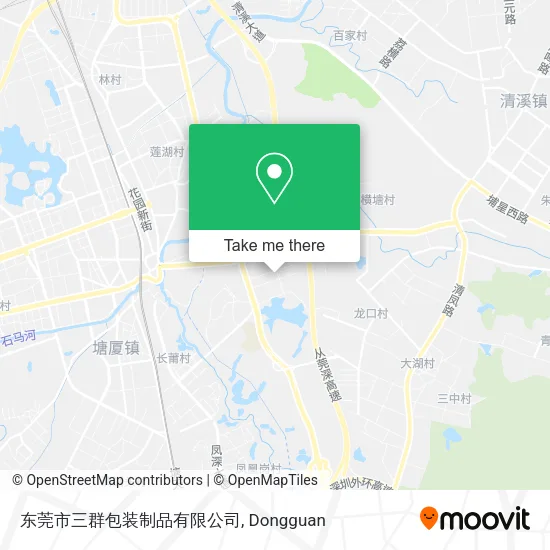 东莞市三群包装制品有限公司 map