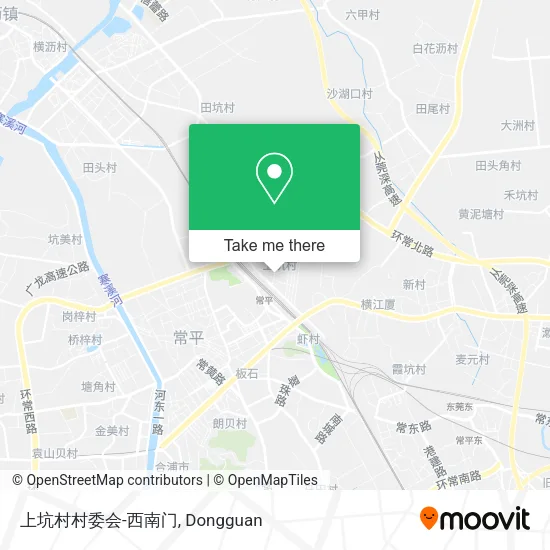 上坑村村委会-西南门 map