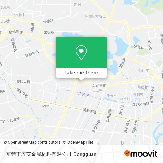东莞市应安金属材料有限公司 map