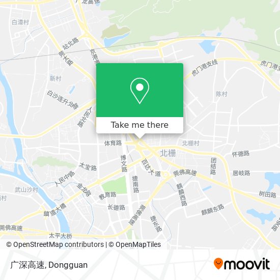 广深高速 map