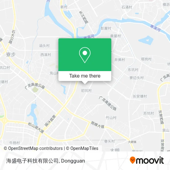 海盛电子科技有限公司 map