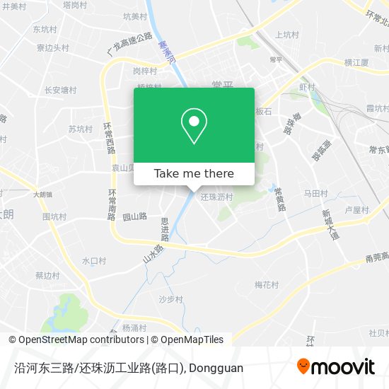 沿河东三路/还珠沥工业路(路口) map