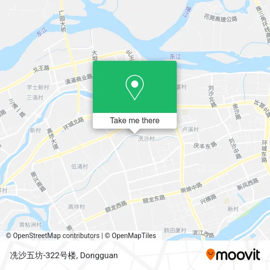 冼沙五坊-322号楼 map