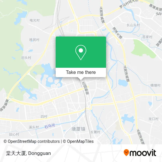 棠天大厦 map