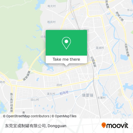 东莞宜成制罐有限公司 map