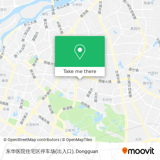 东华医院住宅区停车场(出入口) map