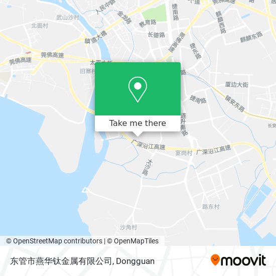 东管市燕华钛金属有限公司 map