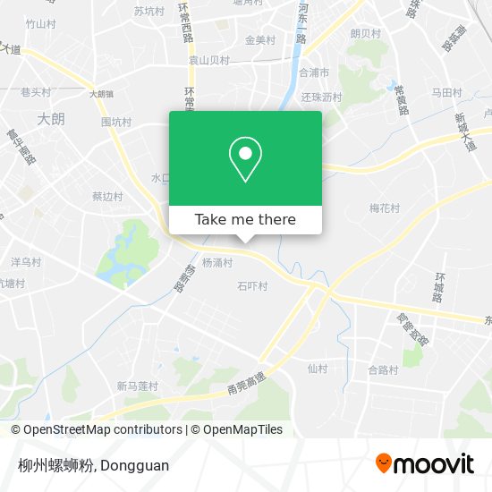 柳州螺蛳粉 map