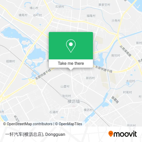 一轩汽车(横沥总店) map