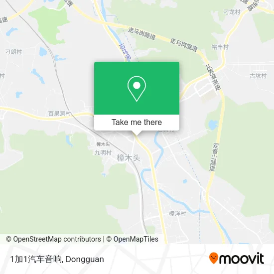 1加1汽车音响 map