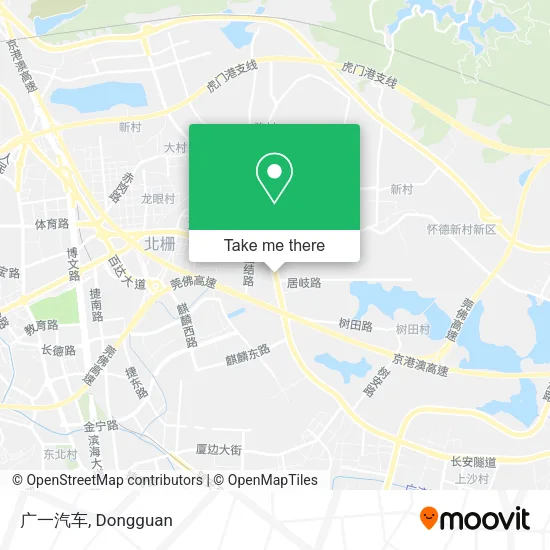 广一汽车 map