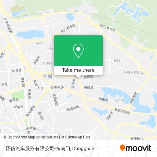 怀信汽车服务有限公司-东南门 map