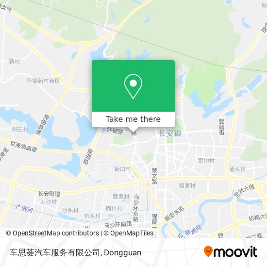 车思荟汽车服务有限公司 map