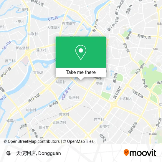 每一天便利店 map