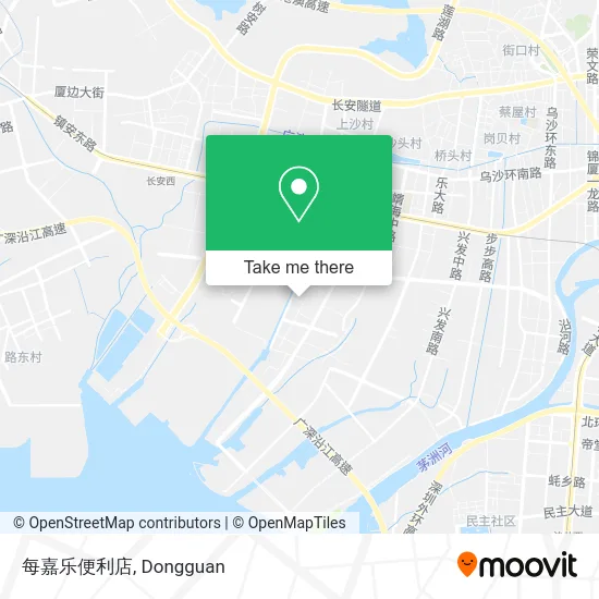 每嘉乐便利店 map