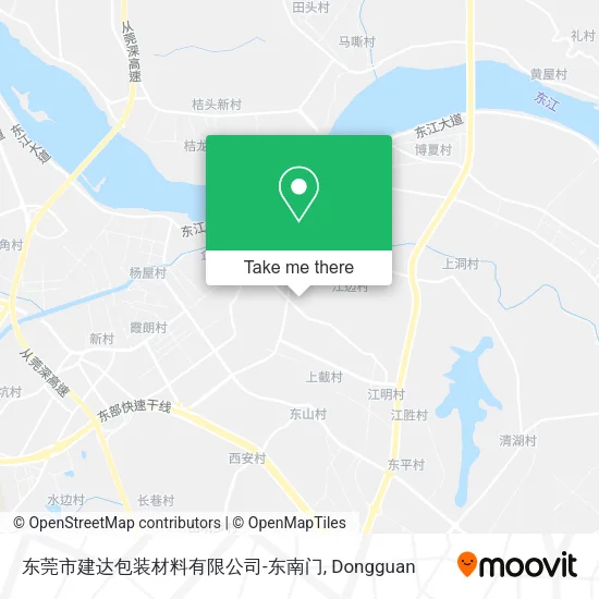 东莞市建达包装材料有限公司-东南门 map