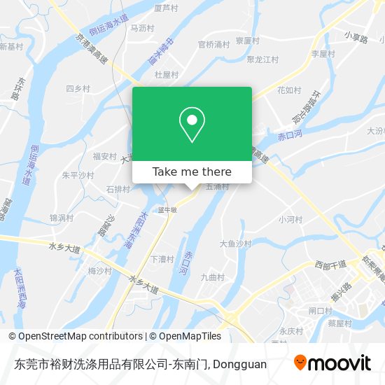 东莞市裕财洗涤用品有限公司-东南门 map