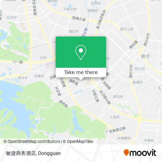 敏捷商务酒店 map