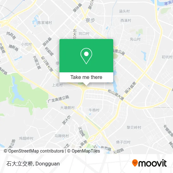 石大立交桥 map