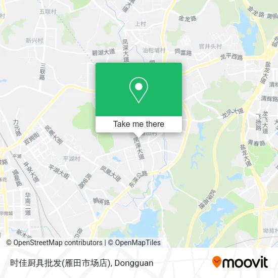 时佳厨具批发(雁田市场店) map