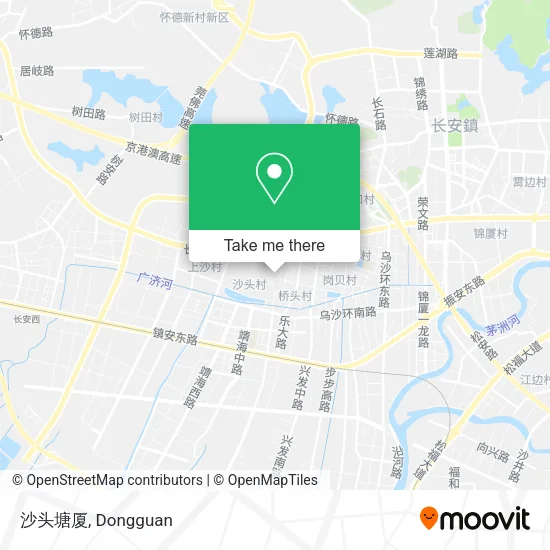 沙头塘厦 map