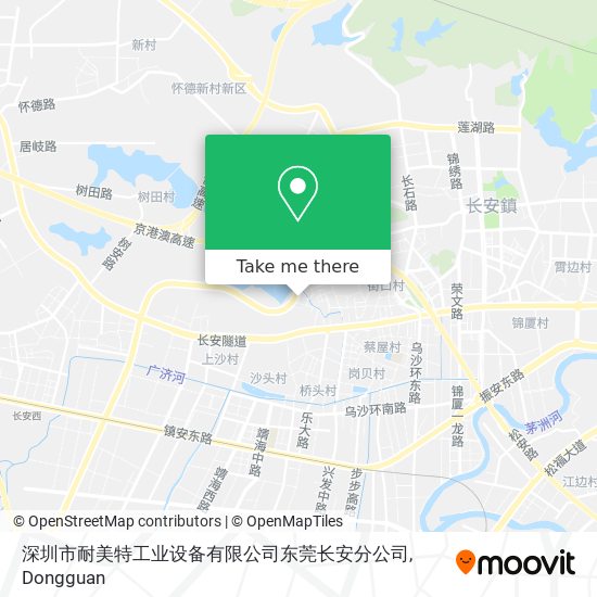 深圳市耐美特工业设备有限公司东莞长安分公司 map