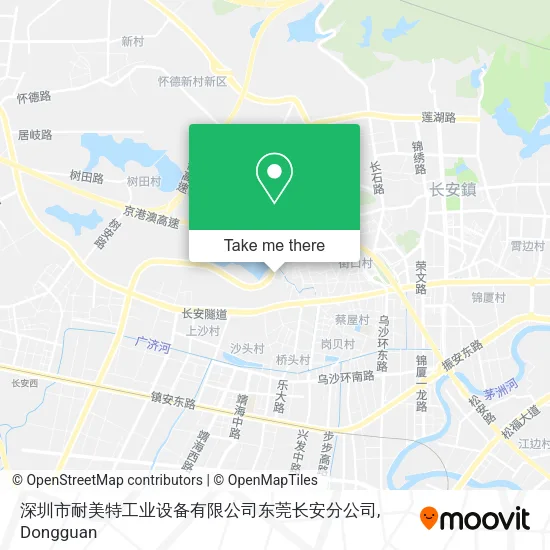 深圳市耐美特工业设备有限公司东莞长安分公司 map