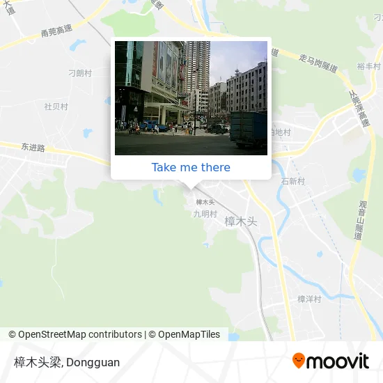樟木头梁 map
