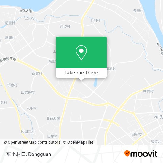 东平村口 map
