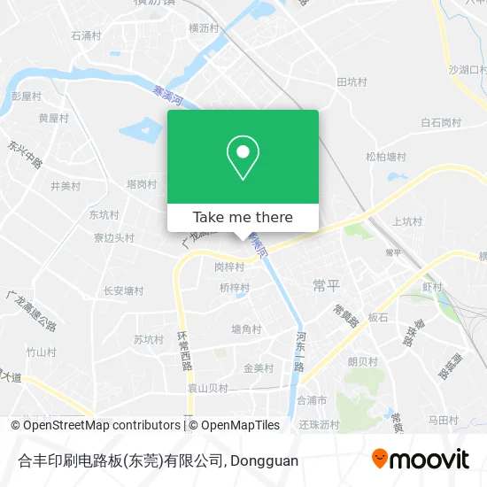 合丰印刷电路板(东莞)有限公司 map