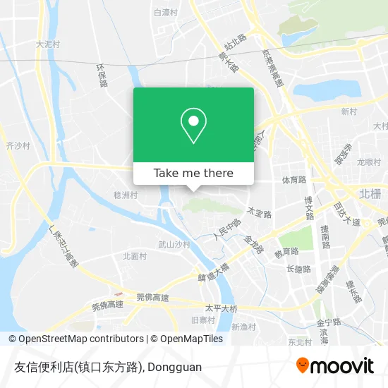 友信便利店(镇口东方路) map