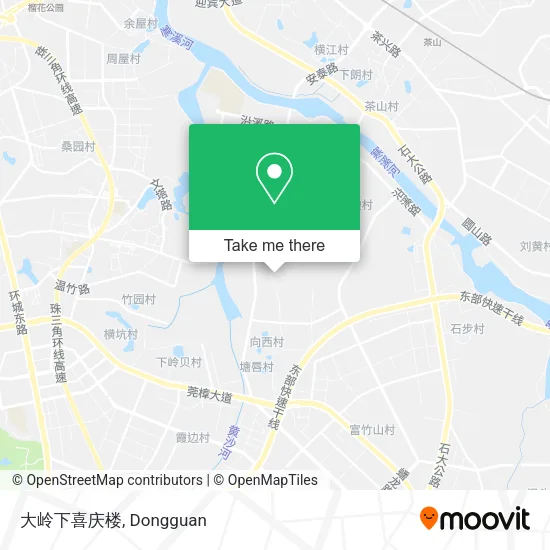 大岭下喜庆楼 map