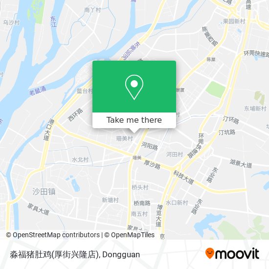 淼福猪肚鸡(厚街兴隆店) map