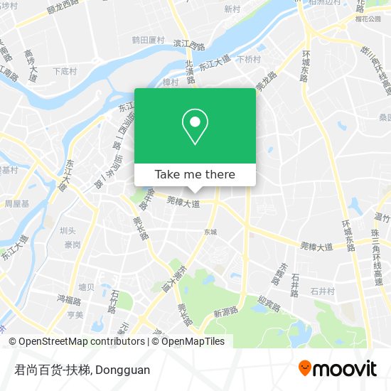 君尚百货-扶梯 map