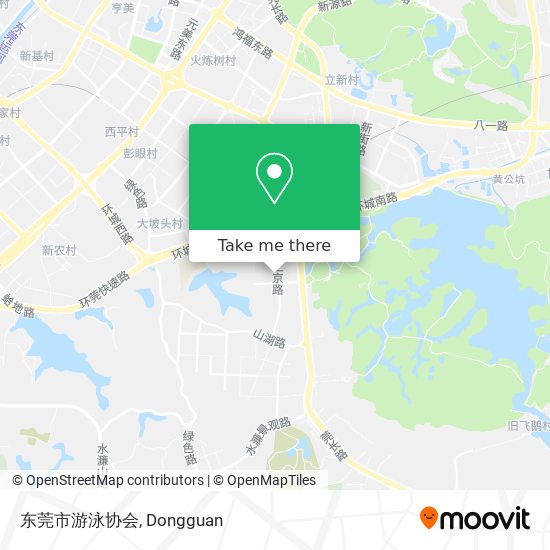 东莞市游泳协会 map