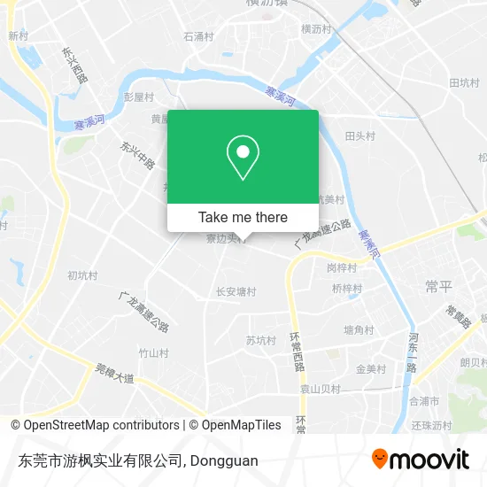 东莞市游枫实业有限公司 map